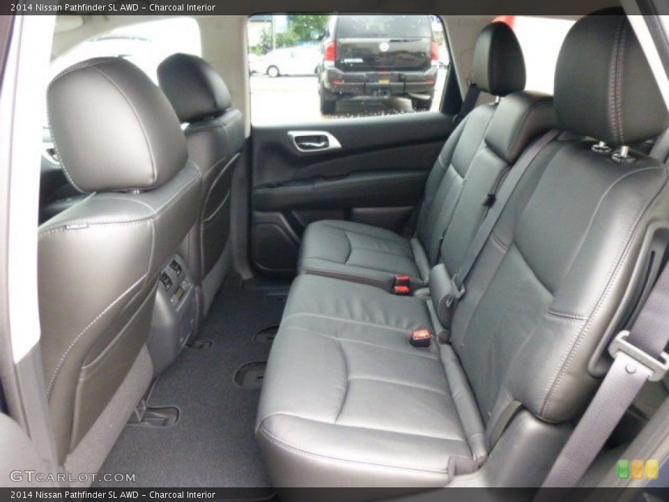 Charcoal Interior Rear Seat for the 2014 Nissan Pathfinder SL AWD #84463643