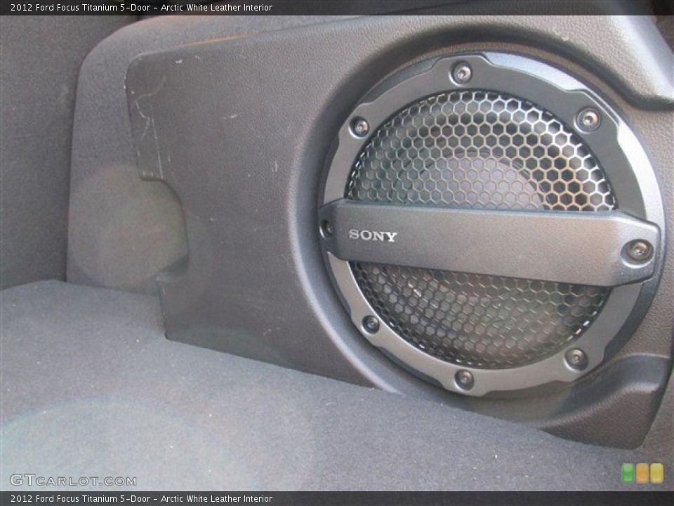 Arctic White Leather Interior Audio System for the 2012 Ford Focus Titanium 5-Door #84464366