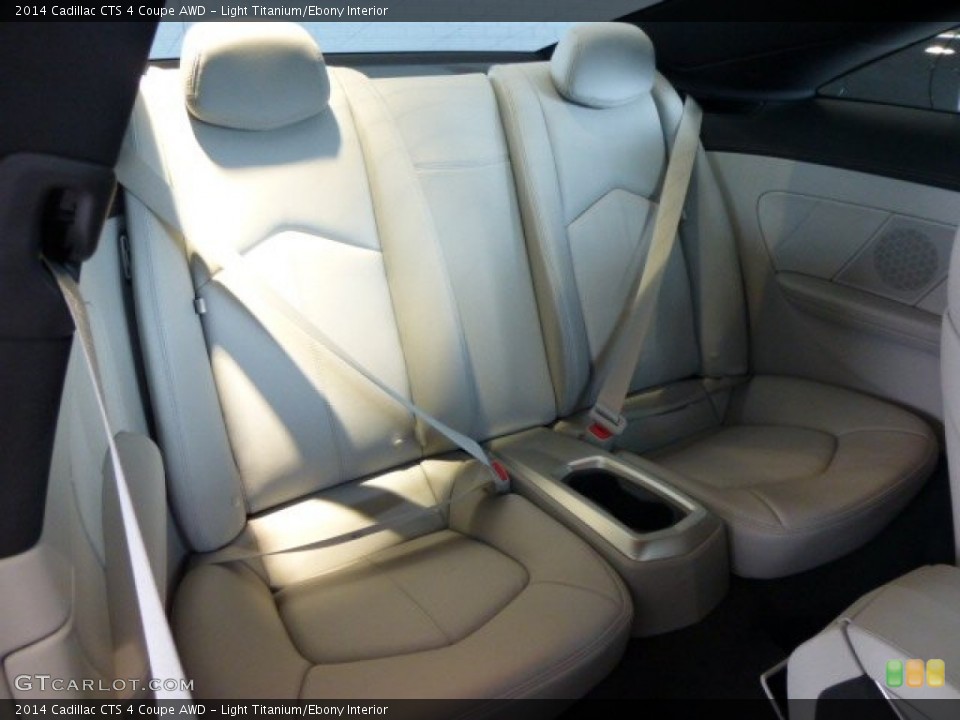 Light Titanium/Ebony Interior Rear Seat for the 2014 Cadillac CTS 4 Coupe AWD #84466109