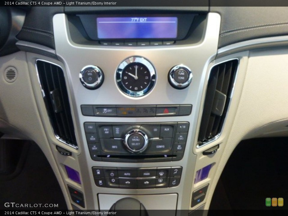 Light Titanium/Ebony Interior Controls for the 2014 Cadillac CTS 4 Coupe AWD #84466250