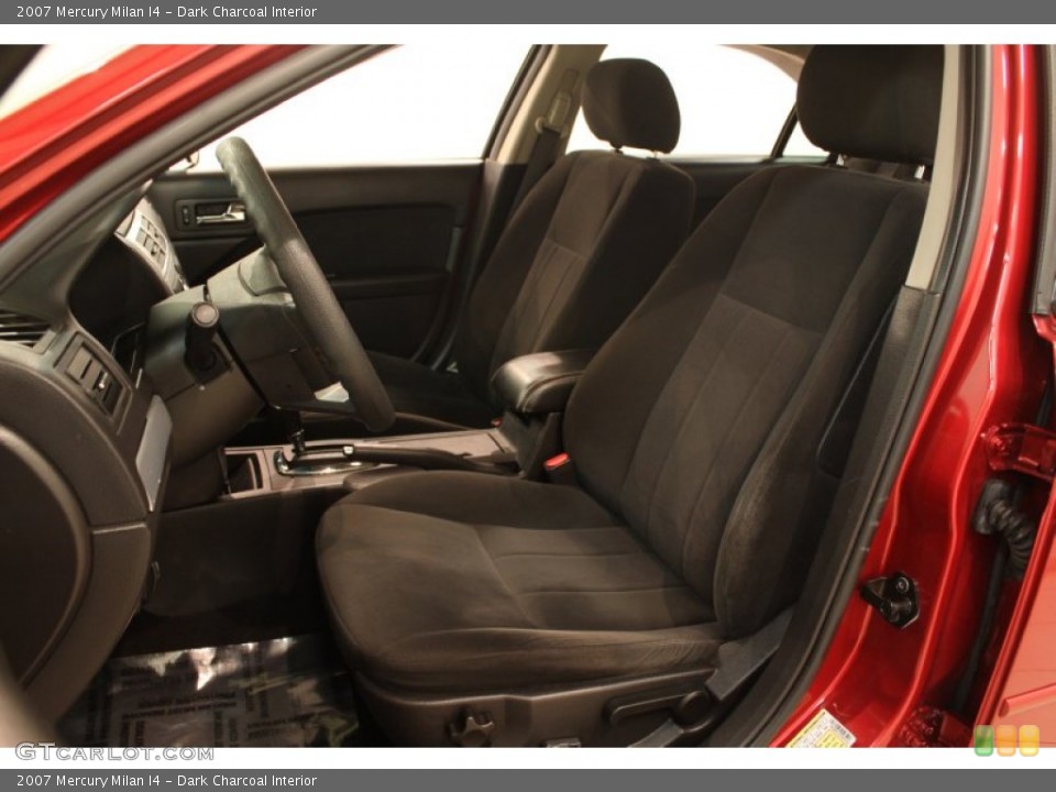 Dark Charcoal Interior Front Seat for the 2007 Mercury Milan I4 #84468619