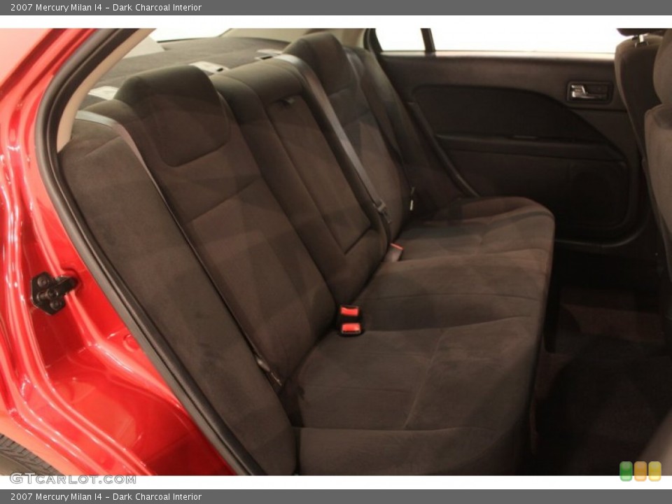 Dark Charcoal Interior Rear Seat for the 2007 Mercury Milan I4 #84468749