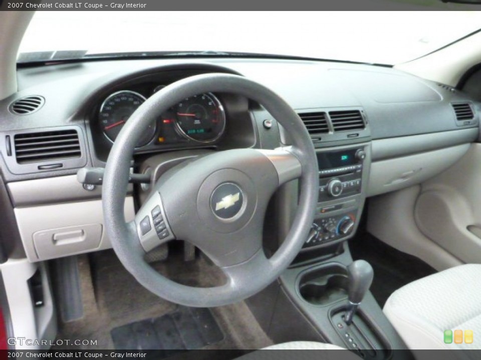 Gray Interior Dashboard for the 2007 Chevrolet Cobalt LT Coupe #84471656