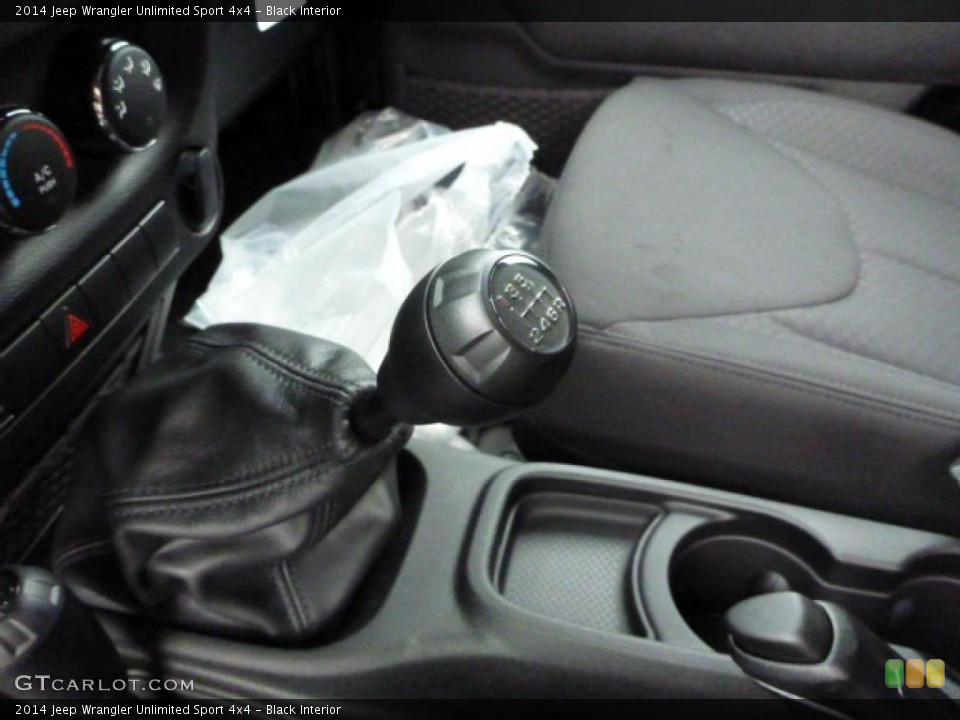 Black Interior Transmission for the 2014 Jeep Wrangler Unlimited Sport 4x4 #84472118