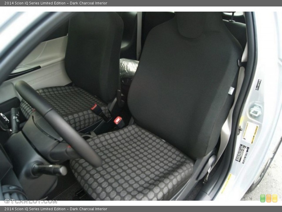 Dark Charcoal Interior Front Seat for the 2014 Scion iQ Series Limited Edition #84472235