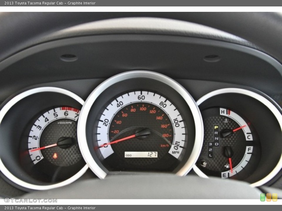 Graphite Interior Gauges for the 2013 Toyota Tacoma Regular Cab #84476378