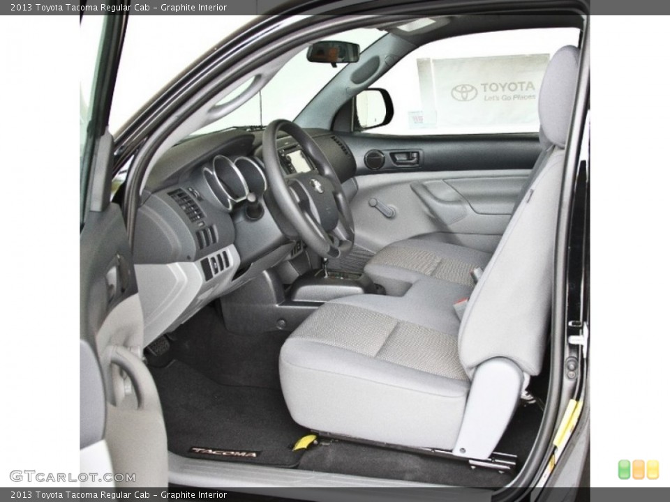 Graphite Interior Photo for the 2013 Toyota Tacoma Regular Cab #84476417