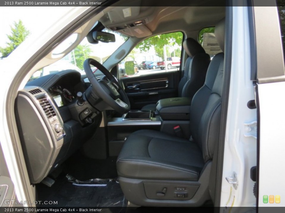 Black Interior Photo for the 2013 Ram 2500 Laramie Mega Cab 4x4 #84478728