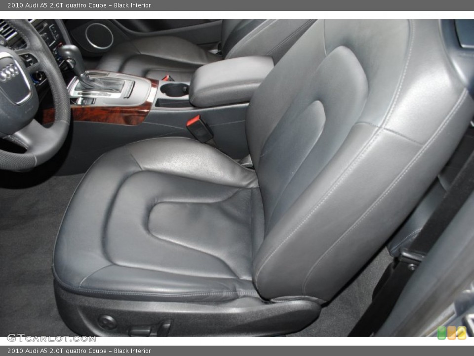 Black Interior Front Seat for the 2010 Audi A5 2.0T quattro Coupe #84486615