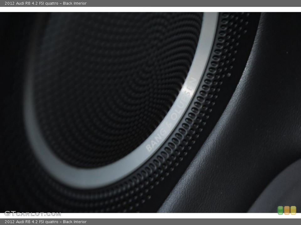 Black Interior Audio System for the 2012 Audi R8 4.2 FSI quattro #84487620