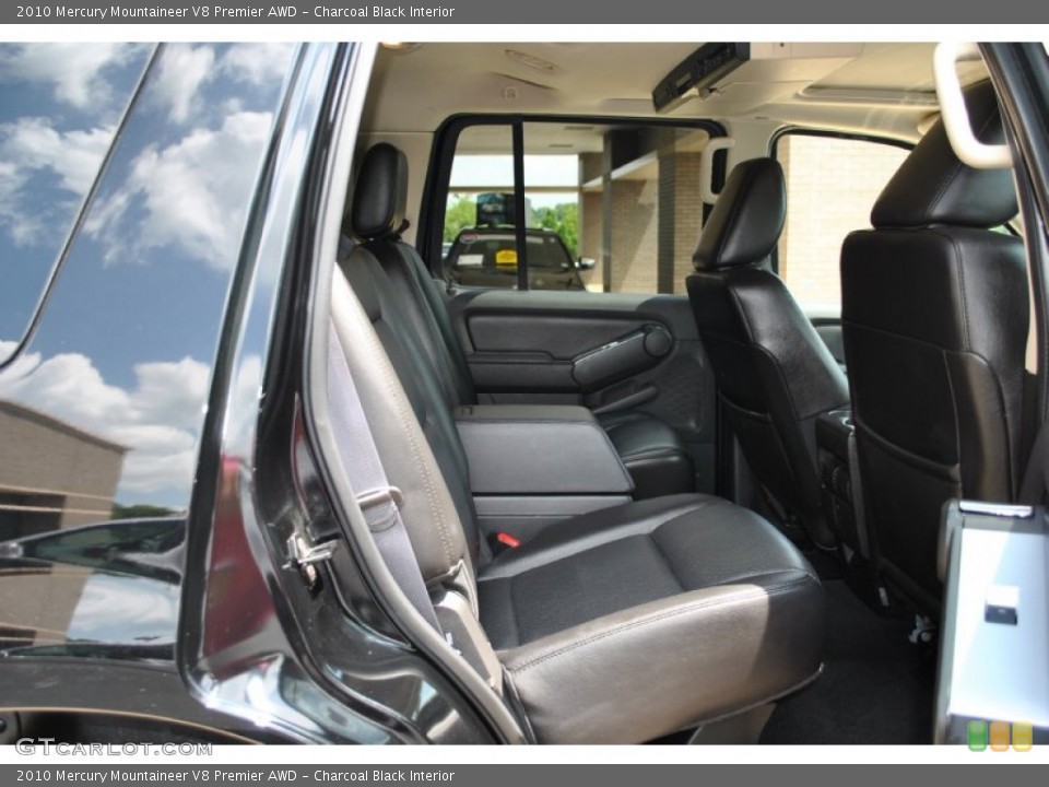 Charcoal Black Interior Rear Seat for the 2010 Mercury Mountaineer V8 Premier AWD #84487767