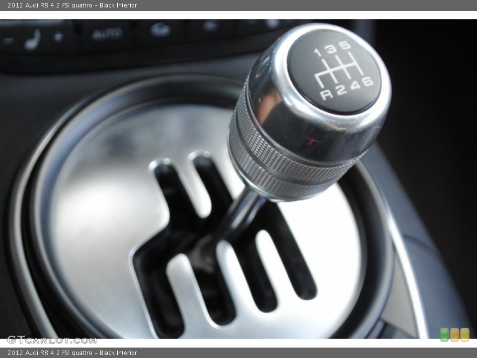 Black Interior Transmission for the 2012 Audi R8 4.2 FSI quattro #84487926