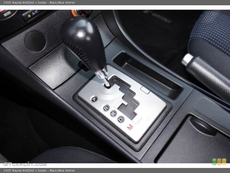 Black/Blue Interior Transmission for the 2005 Mazda MAZDA3 s Sedan #84493082