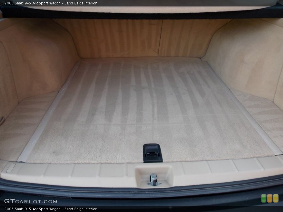 Sand Beige Interior Trunk for the 2005 Saab 9-5 Arc Sport Wagon #84493380