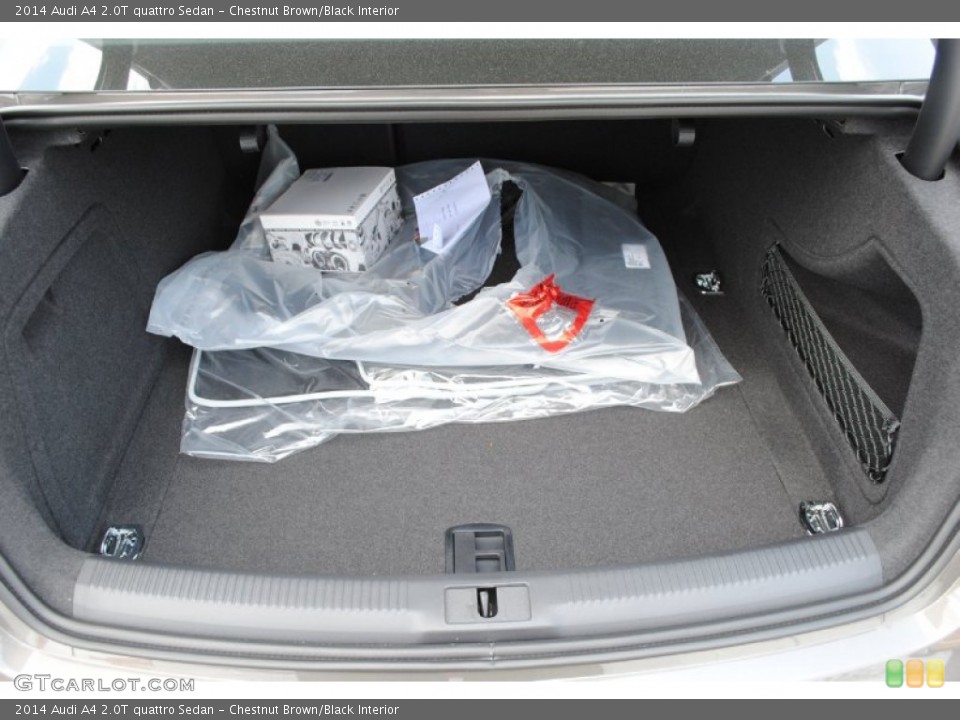 Chestnut Brown/Black Interior Trunk for the 2014 Audi A4 2.0T quattro Sedan #84493560