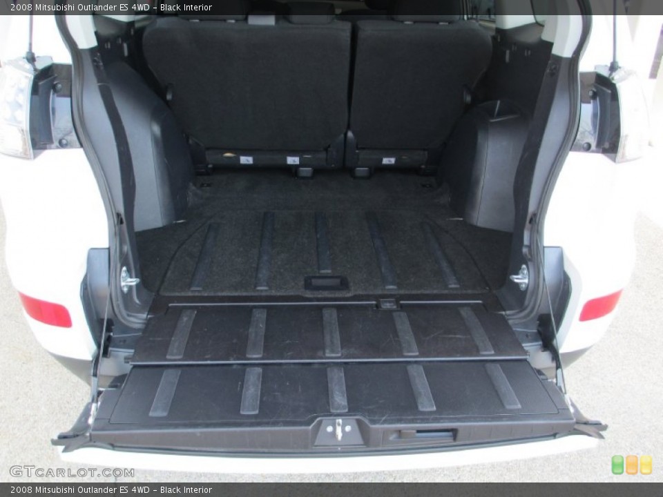 Black Interior Trunk for the 2008 Mitsubishi Outlander ES 4WD #84496155