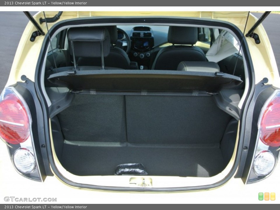 Yellow/Yellow Interior Trunk for the 2013 Chevrolet Spark LT #84496255