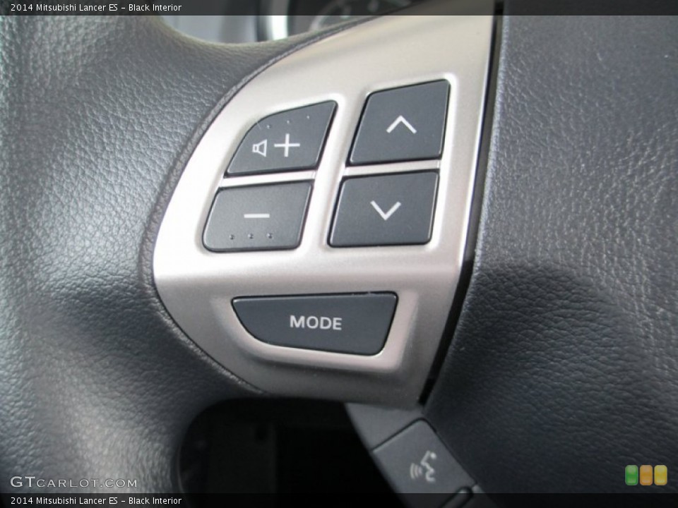 Black Interior Controls for the 2014 Mitsubishi Lancer ES #84498614