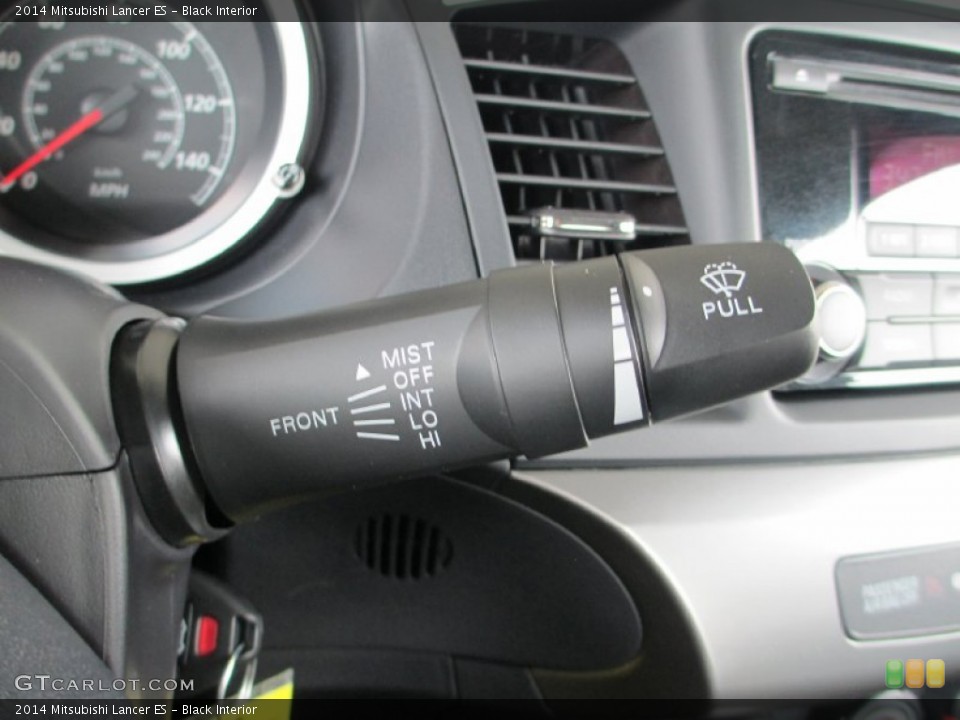 Black Interior Controls for the 2014 Mitsubishi Lancer ES #84498663