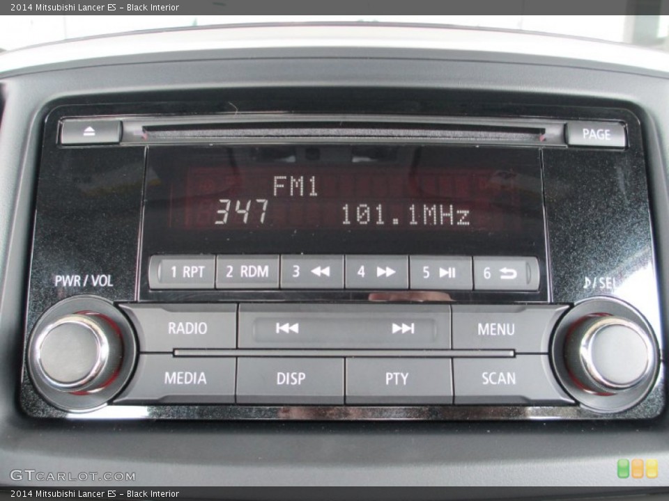 Black Interior Audio System for the 2014 Mitsubishi Lancer ES #84498735
