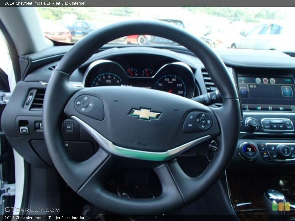 Jet Black Interior Steering Wheel for the 2014 Chevrolet Impala LT #84498834