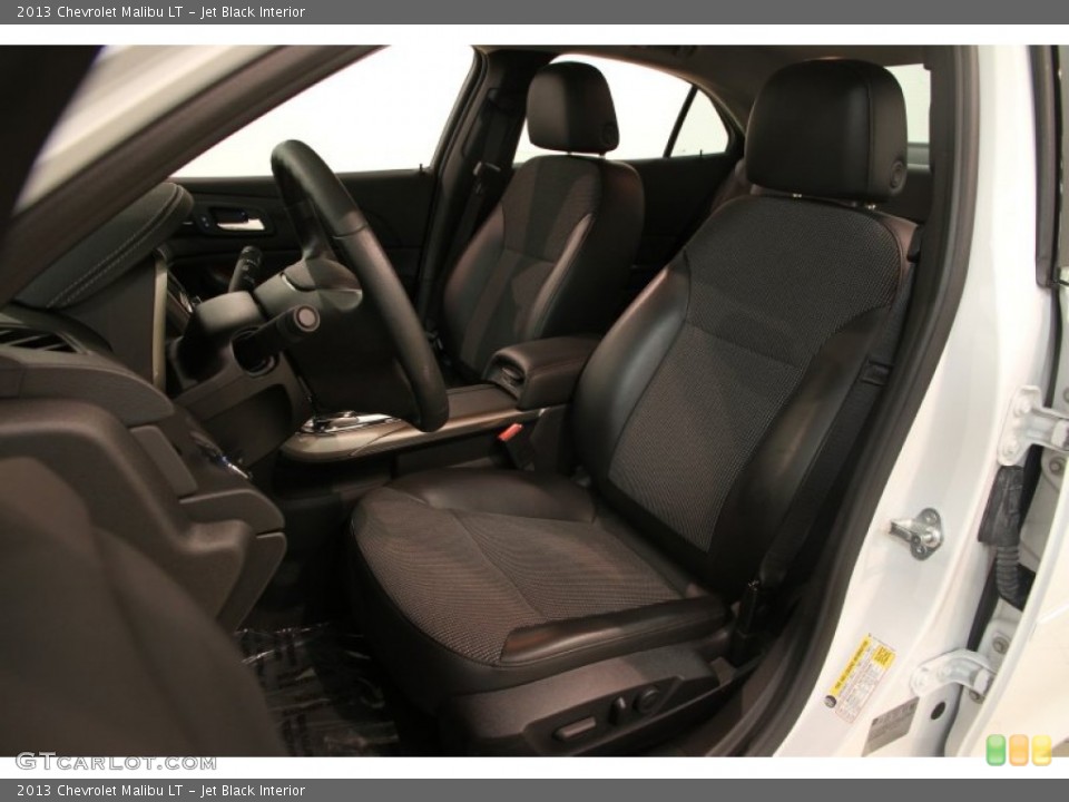 Jet Black Interior Front Seat for the 2013 Chevrolet Malibu LT #84499143
