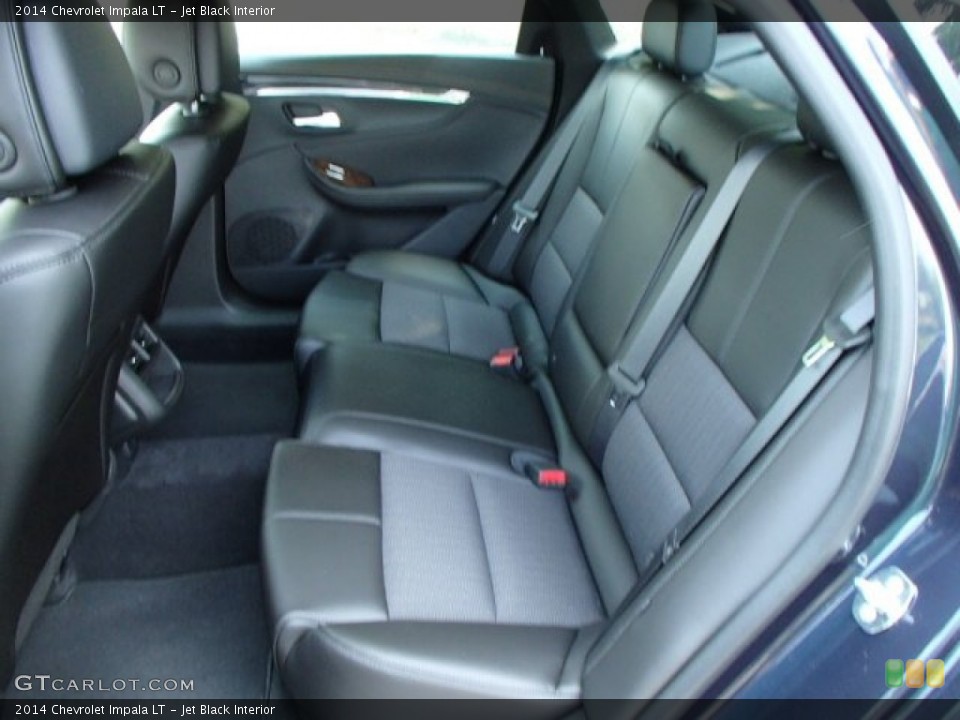 Jet Black Interior Rear Seat for the 2014 Chevrolet Impala LT #84499155