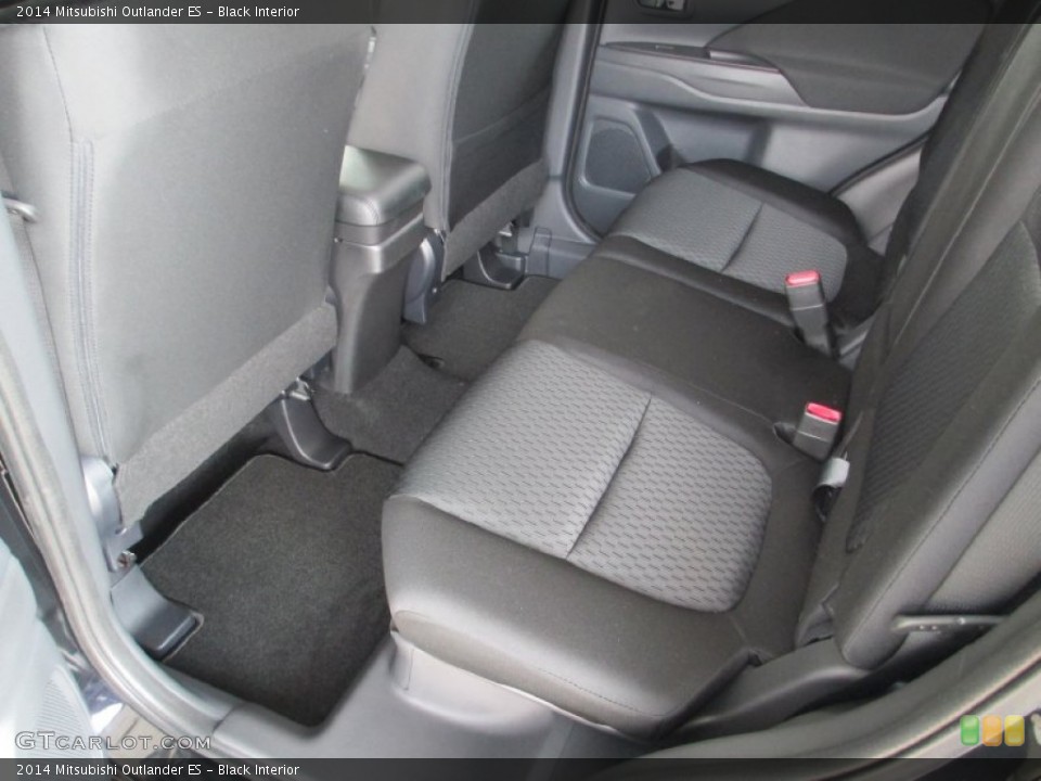 Black Interior Rear Seat for the 2014 Mitsubishi Outlander ES #84499245