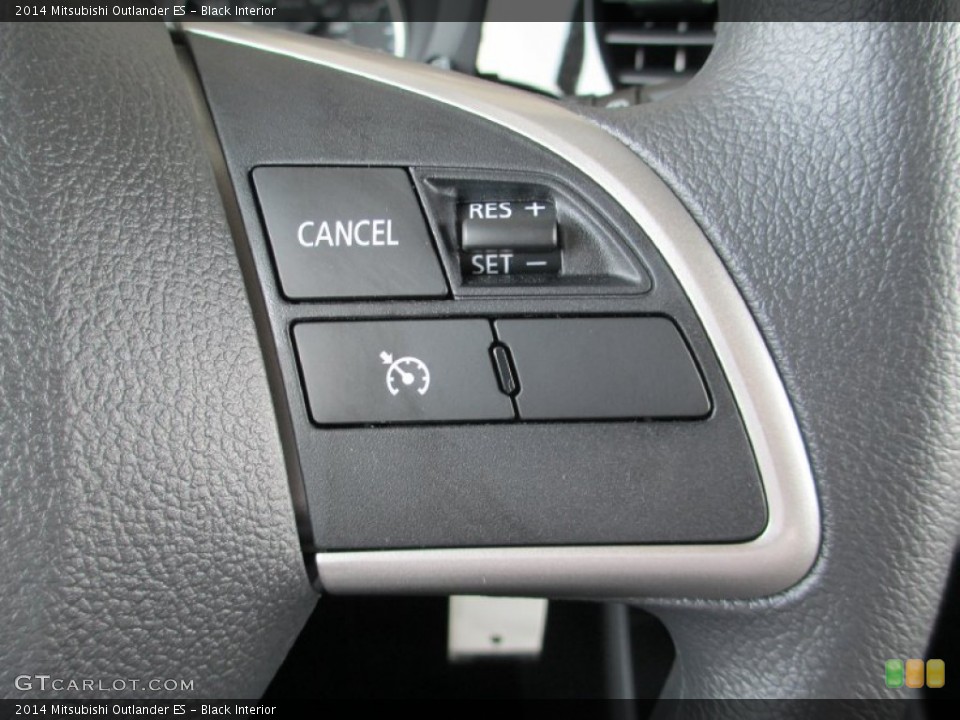 Black Interior Controls for the 2014 Mitsubishi Outlander ES #84499437