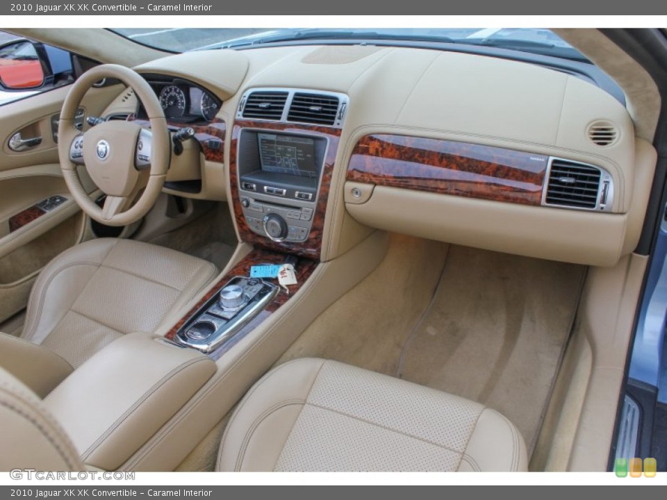 Caramel Interior Dashboard for the 2010 Jaguar XK XK Convertible #84500496