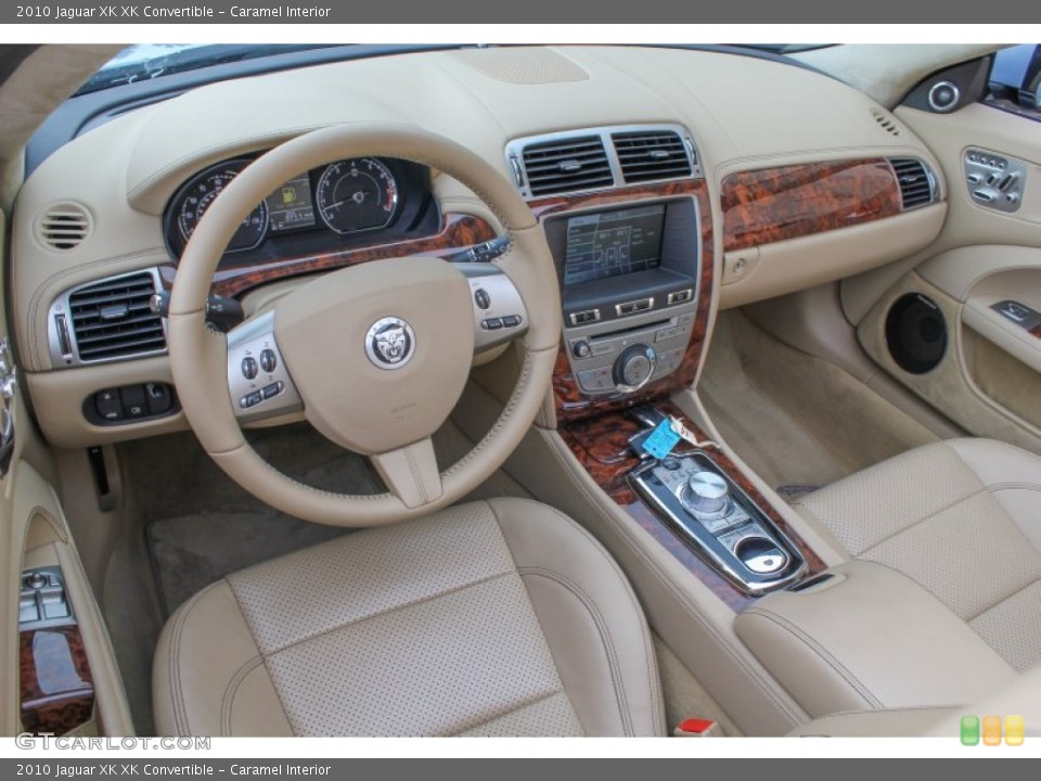 Caramel Interior Prime Interior for the 2010 Jaguar XK XK Convertible #84500589