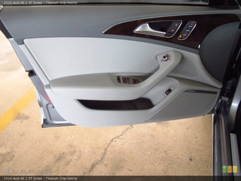 Titanium Gray Interior Door Panel for the 2014 Audi A6 2.0T Sedan #84502287