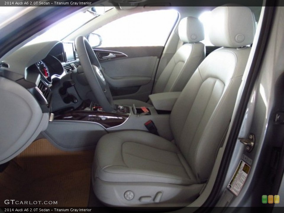 Titanium Gray Interior Front Seat for the 2014 Audi A6 2.0T Sedan #84502305