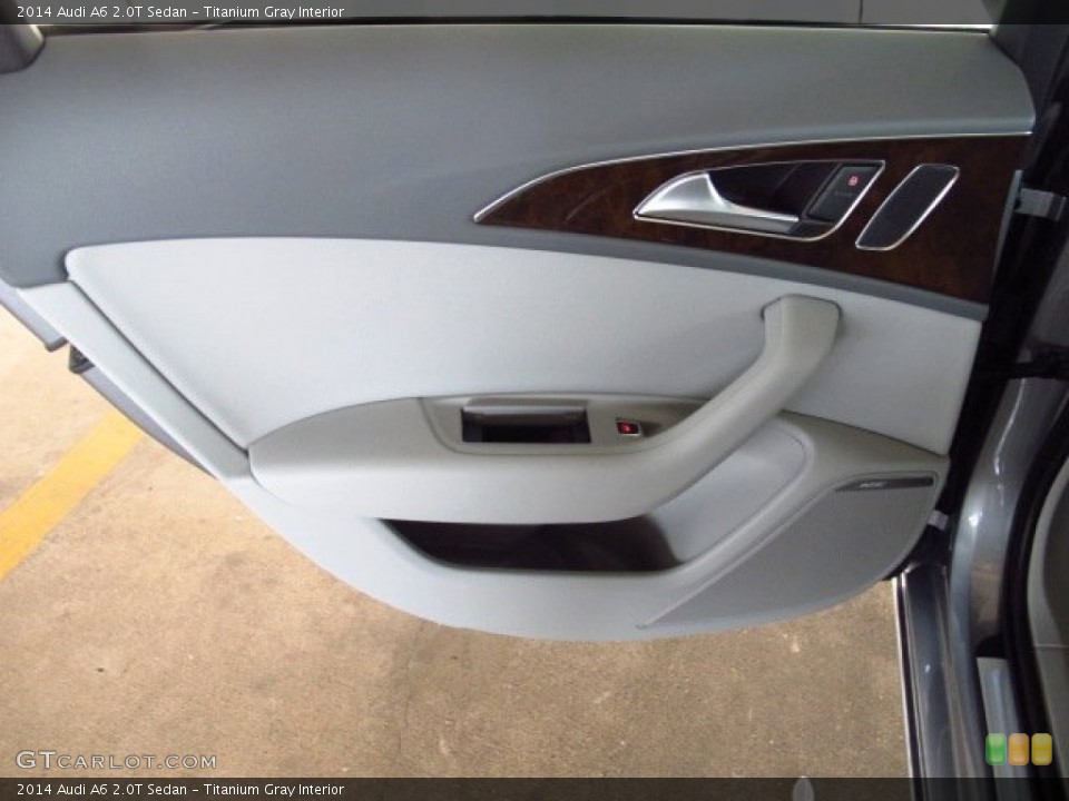 Titanium Gray Interior Door Panel for the 2014 Audi A6 2.0T Sedan #84502326
