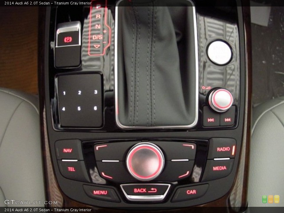 Titanium Gray Interior Controls for the 2014 Audi A6 2.0T Sedan #84502467