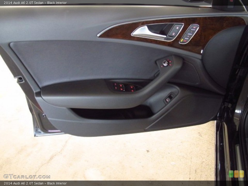 Black Interior Door Panel for the 2014 Audi A6 2.0T Sedan #84504081