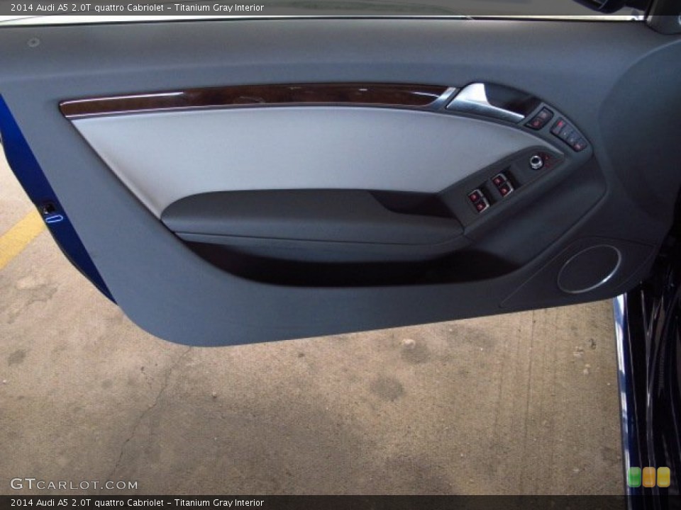 Titanium Gray Interior Door Panel for the 2014 Audi A5 2.0T quattro Cabriolet #84505248