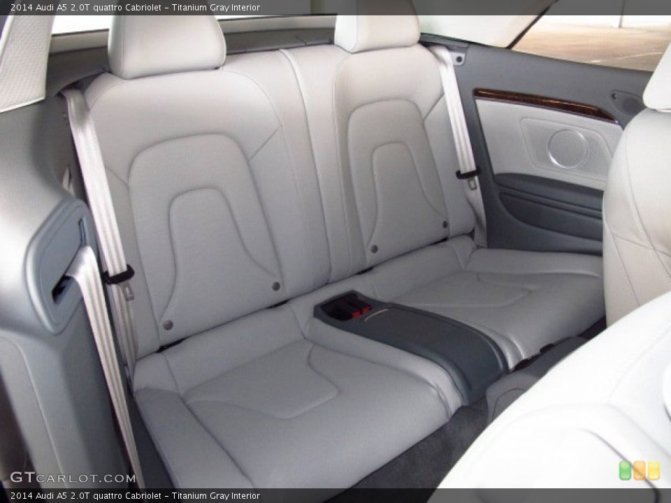 Titanium Gray Interior Rear Seat for the 2014 Audi A5 2.0T quattro Cabriolet #84505320