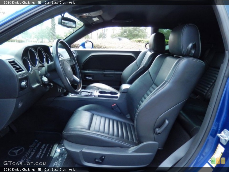 Dark Slate Gray Interior Photo for the 2010 Dodge Challenger SE #84505422