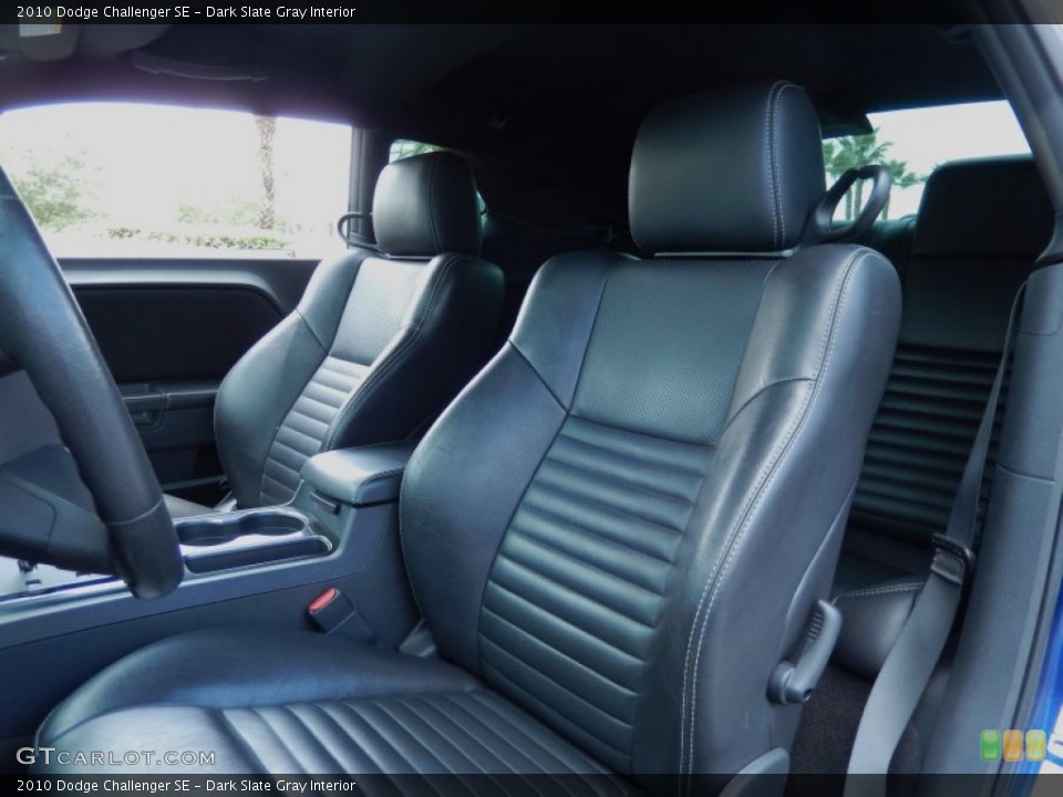 Dark Slate Gray Interior Rear Seat for the 2010 Dodge Challenger SE #84505446