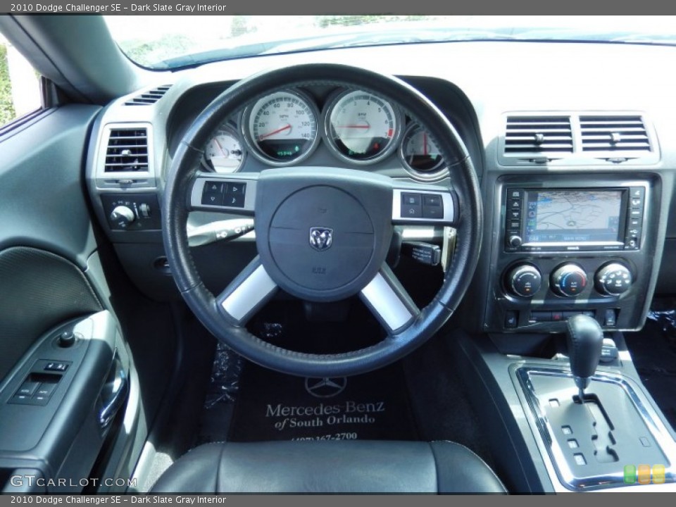 Dark Slate Gray Interior Dashboard for the 2010 Dodge Challenger SE #84505605
