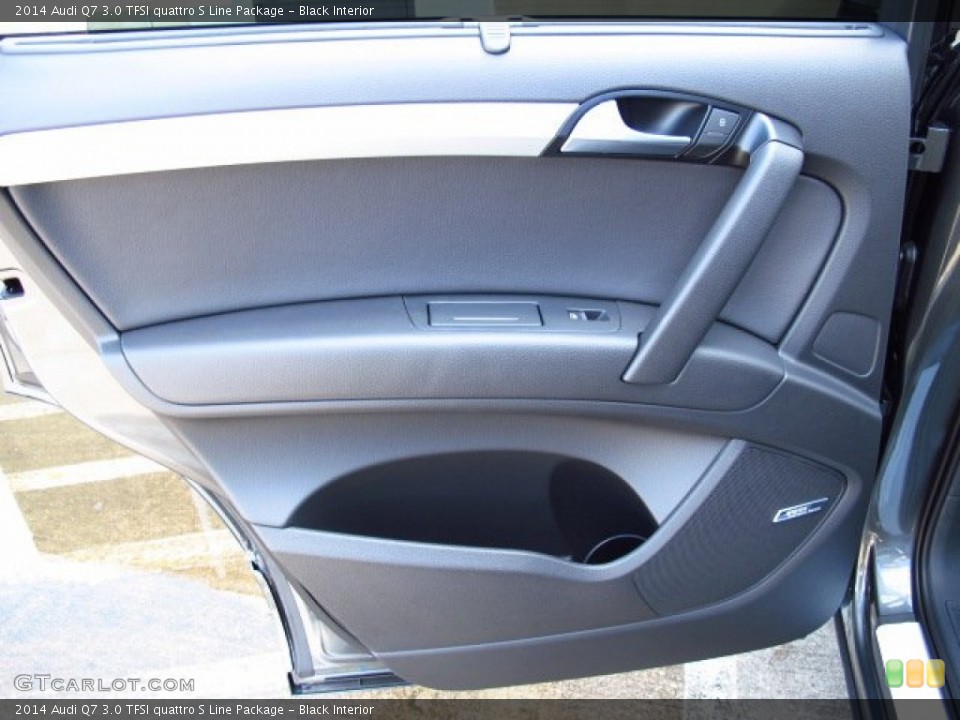 Black Interior Door Panel for the 2014 Audi Q7 3.0 TFSI quattro S Line Package #84505820