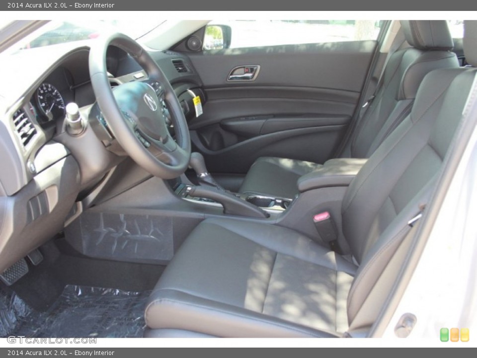 Ebony Interior Front Seat for the 2014 Acura ILX 2.0L #84506012