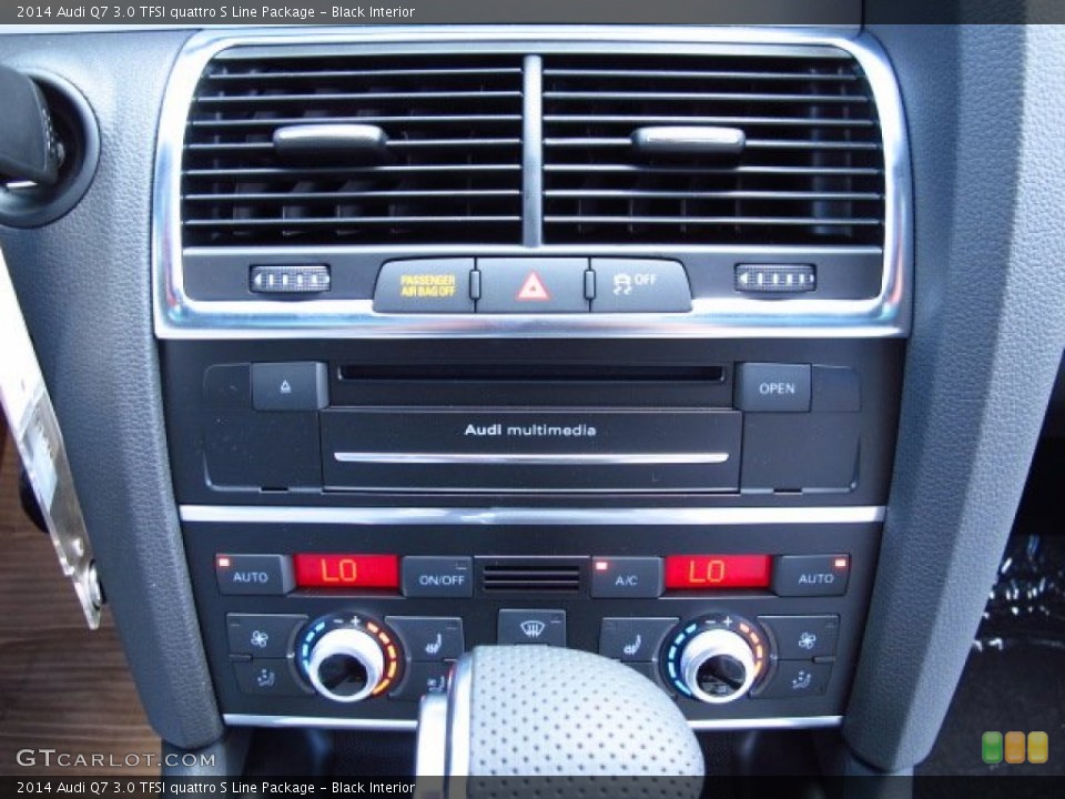 Black Interior Audio System for the 2014 Audi Q7 3.0 TFSI quattro S Line Package #84506043