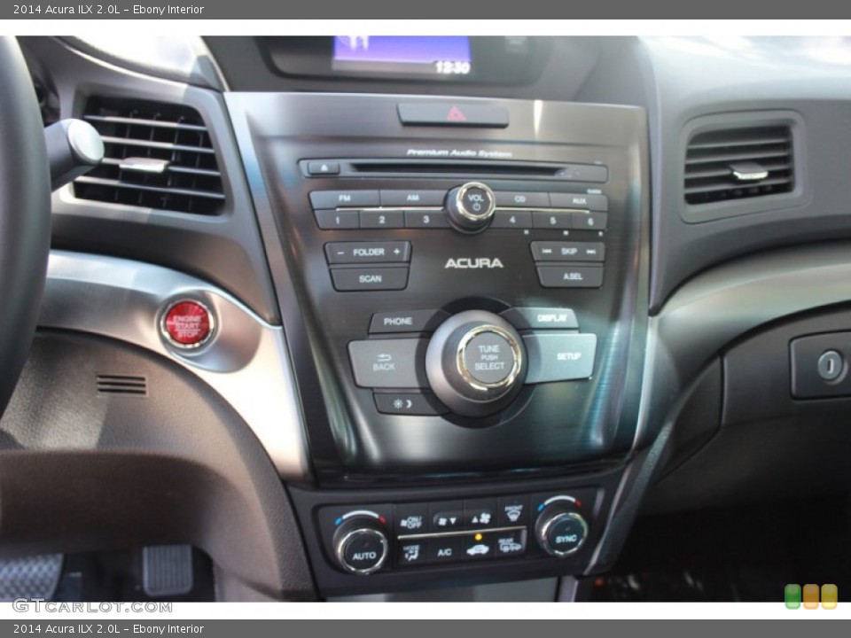 Ebony Interior Controls for the 2014 Acura ILX 2.0L #84506331