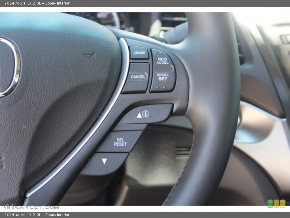 Ebony Interior Controls for the 2014 Acura ILX 2.0L #84506379