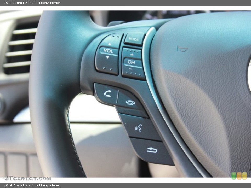 Ebony Interior Controls for the 2014 Acura ILX 2.0L #84506397