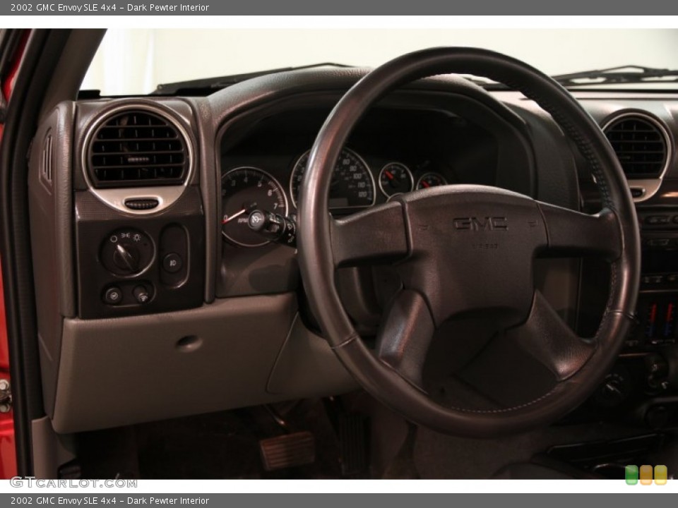 Dark Pewter Interior Steering Wheel for the 2002 GMC Envoy SLE 4x4 #84506922