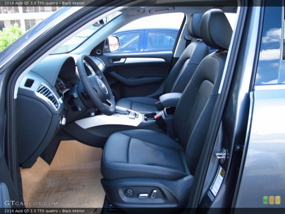 Black Interior Front Seat for the 2014 Audi Q5 3.0 TFSI quattro #84507351