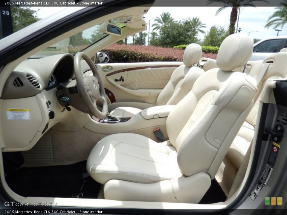 Stone Interior Photo for the 2006 Mercedes-Benz CLK 500 Cabriolet #84507608